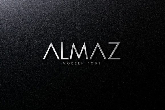 Almaz: A Modern Typeface for Digital Marketing