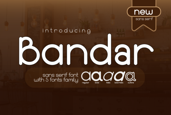 Bandar: A Clean Sans Serif for Campaigns