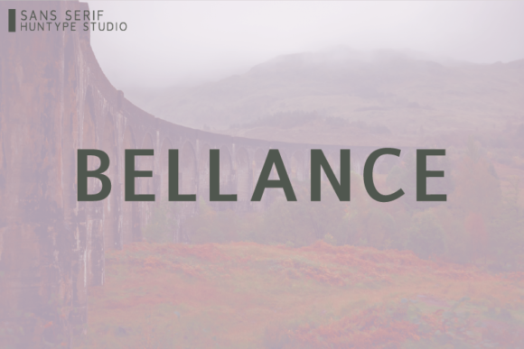 Bellance: A Modern Sans Serif
