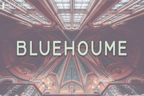 Bluehoume: A Modern Sans Serif for Web Design