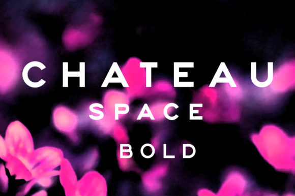 Chateau Space: A Modern Typeface for Bold Design