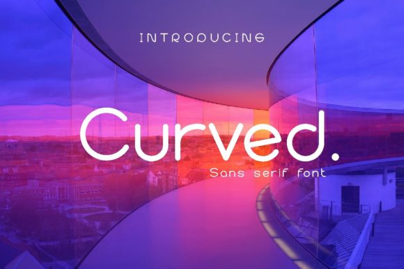 Curved: A Modern Typeface for Elegant Design