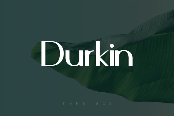 Durkin: A Minimal Sans Serif for Creative Projects