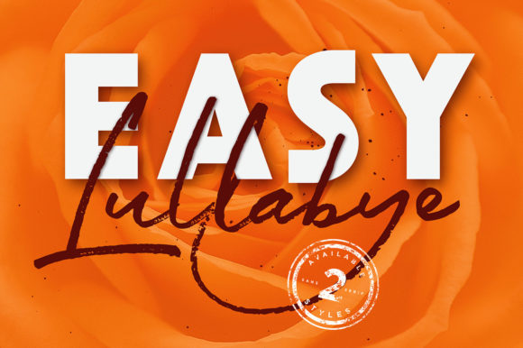 Easy Lullabye: A Font for Clear Campaigns