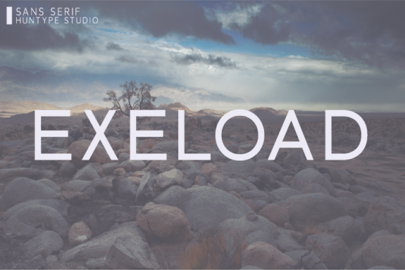 Exeload: A Versatile Sans Serif for Creative Projects