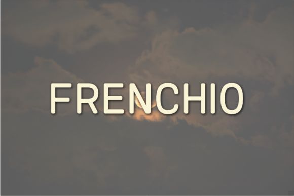 Frenchio: A Font for Creative Makers