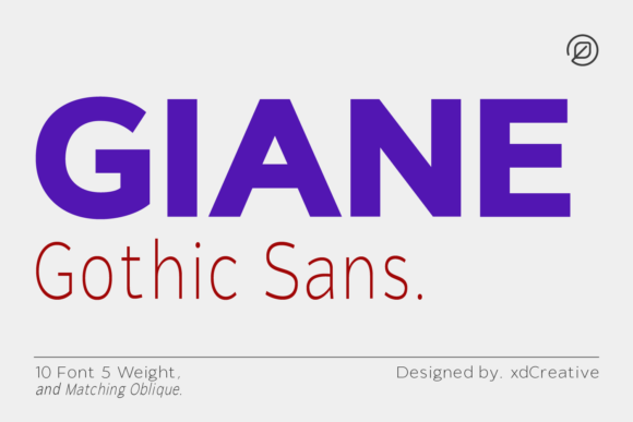 Giane Gothic Sans: A Font for Clear Campaigns