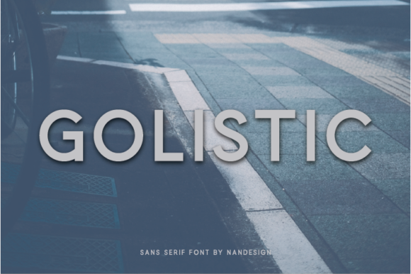 Golistic: A Modern Sans Serif Font