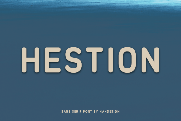 Hestion: A Font for Creative Campaigns