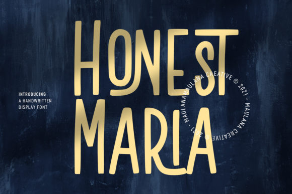 Honest Maria: A Simple Font That Builds a Stronger Brand