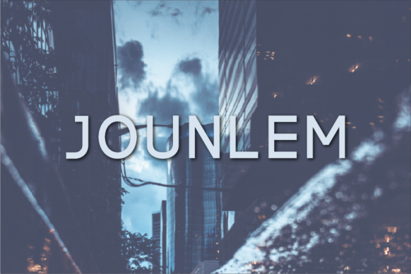 Jounlem: A Modern Sans Serif Font