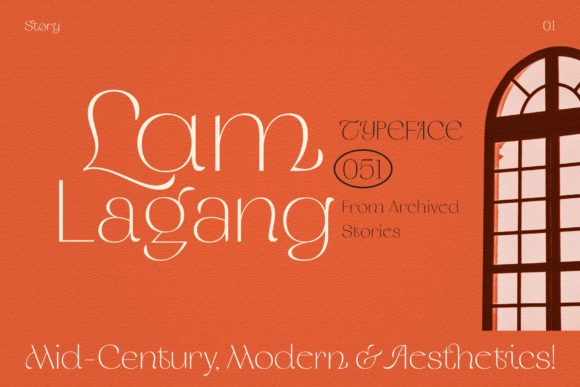Lam Lagang: A Stylish Sans Serif Font