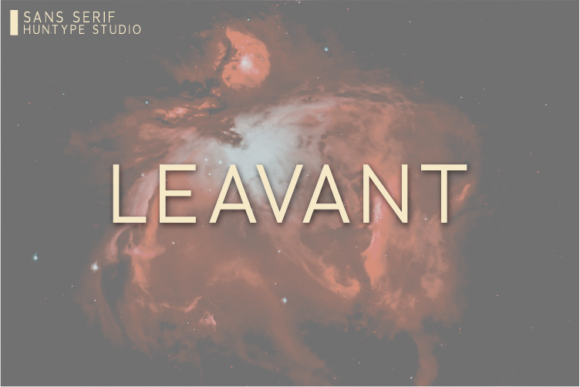Leavant: A Modern Sans Serif for Editorial Design