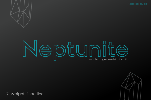 Neptunite: A Clean Sans Serif for Creative Projects