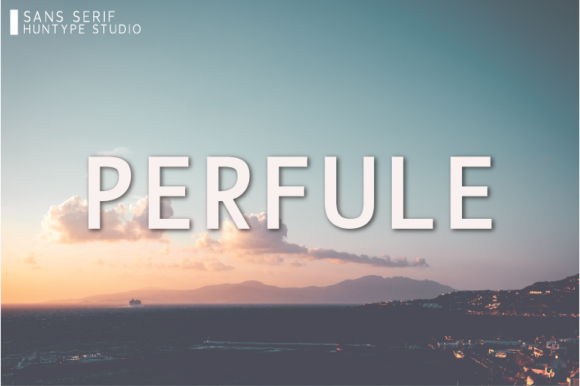 Perfule: A Clean Sans Serif Font for Crafters