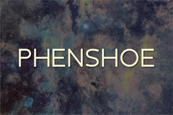 Phenshoe: A Modern Sans Serif Font