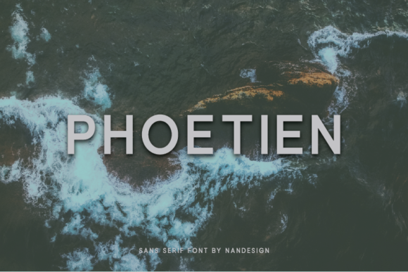 Phoetien: A Clean Sans Serif Font