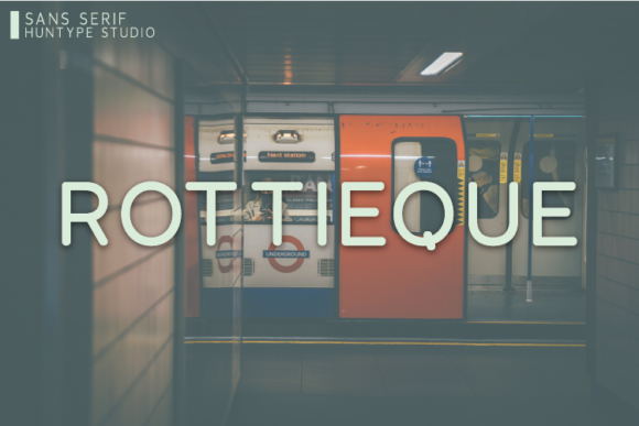 Rottieque: A Modern Sans Serif Font