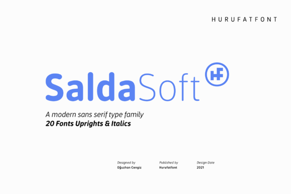Salda Soft: A Modern Sans Serif Font