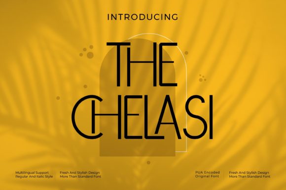 The Chelasi: A Bold Sans Serif for Real Projects