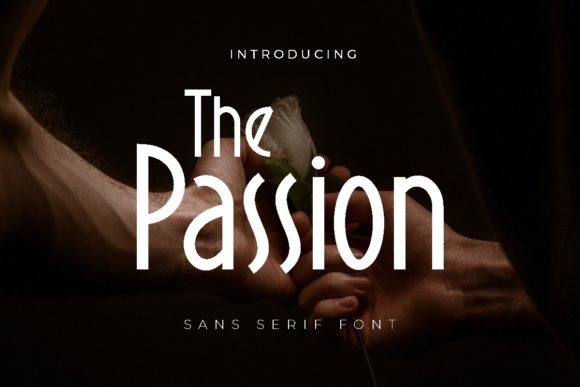 The Passion Font for Crafters and Product Creators