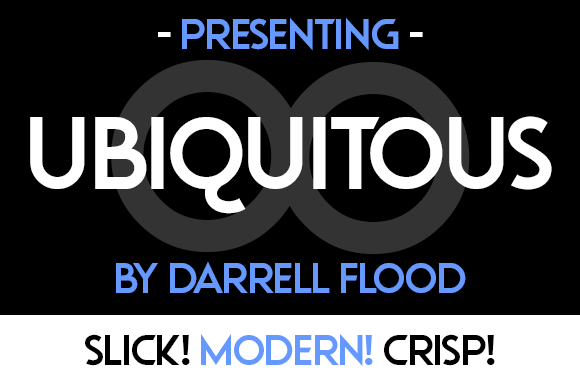 Ubiquitous Font for Editorial Design