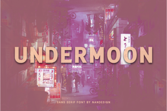 Undermoon Font: Sleek and Stylish